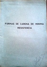 FORMAS DE CARENA DE MINIMA RESISTENCIA