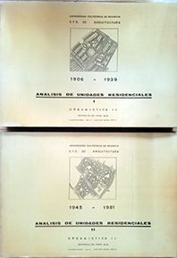 ANALISIS DE UNIDADES RESIDENCIALES VOL I Y VOL II