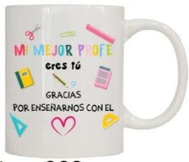 TAZA MI MEJOR PROFE ERES TU GRACIAS POR... 