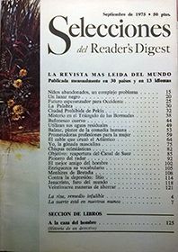 SELECCIONES DEL READER'S DIGEST SEPTIEMBRE 1975 N 418