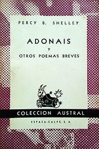 ADONAIS Y OTROS POEMAS BREVES