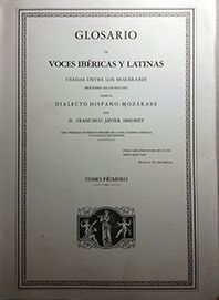 GLOSARIO DE VOCES IBRICAS Y LATINAS. TOMO I