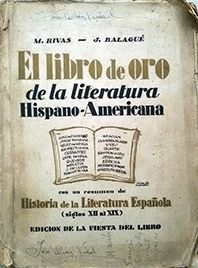 EL LIBRO DE ORO DE LA LITERATURA HISPANO - AMERICANA