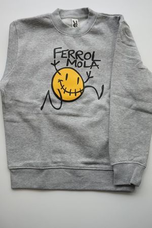 SUDADERA FERROL MOLA GRIS 5-6 AOS