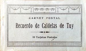 10 POSTALES DE CALDELAS DE TUY