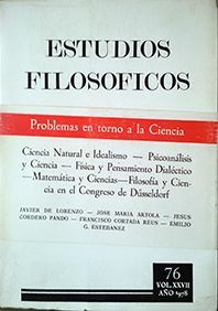 ESTUDIOS FILOSOFICOS