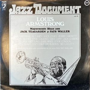 VINILO - JAZZ DOCUMENT VOL. 16 LOUIS ARMSTRONG