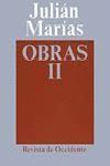 OBRAS II - JULIAN MARIAS