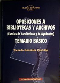 OPOSICIONES A BIBLIOTECAS Y ARCHIVOS