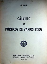 CALCULO DE PORTICOS DE VARIOS PISOS