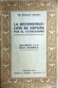 LA RECONSTRUCCION DE ESPAA POR EL CATOLICISMO