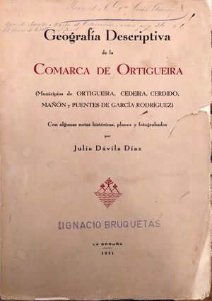 GEOGRAFA DESCRIPTIVA DE LA COMARCA DE ORTIGUEIRA (MUNICIPIOS DE ORTIGUEIRA, CEDEIRA, CERDIDO,  MAN Y PUENTES DE GARCA RODRGUEZ)