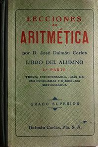 LECCIONES DE ARITMETICA