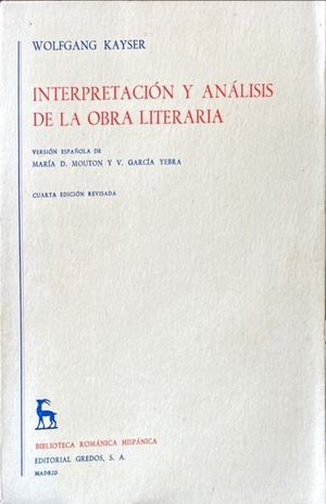 INTERPRETACIN Y ANLISIS DE LA OBRA LITERARIA