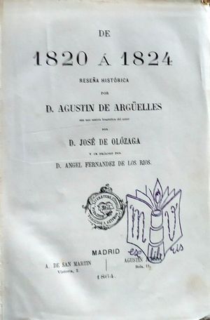 DE 1820 A 1824 RESEA HSTRICA POR D. AGUSTN DE ARGELLES