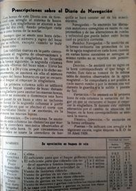 DIARIO DE NAVEGACION