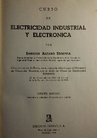 ELECTRICIDAD INDUSTRIAL ELECTRONICA, CURSO DE
