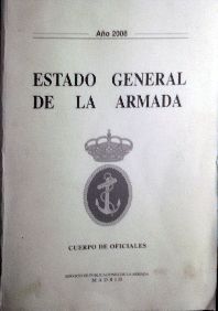 ESTADO GENERAL DE LA ARMADA AO 2008 TOMO I