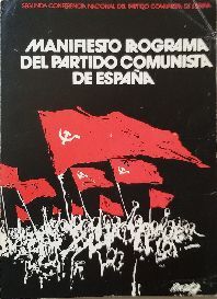 MANIFIESTO PROGRAMA DEL PARTIDO COMUNISTA DE ESPAA