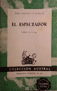 EL ESPECTADOR TOMO VII Y VIII