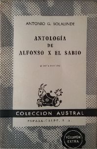 ANTOLOGIA DE ALFONSO X EL SABIO