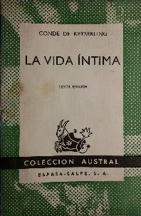 LA VIDA INTIMA