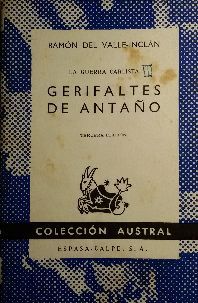 GERIFALTES DE ANTAO - LA GUERRA CARLISTA