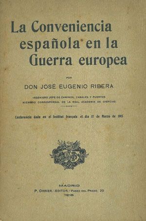 LA CONVENIENCIA ESPA�OLA EN LA GUERRA EUROPEA