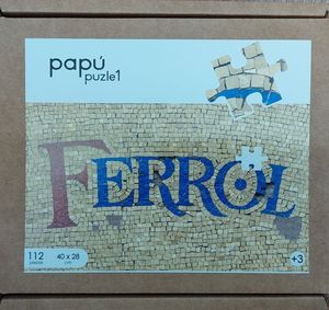 PUZLE FERROL 1 PAPU  40X28 CM (112 PIEZAS)
