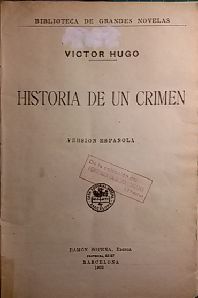 HISTORIA DE UN CRIMEN