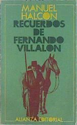 RECUERDOS DE FERNANDO VILLALON