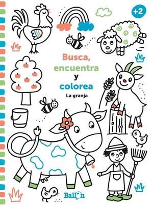 BUSCA, ENCUENTRA Y COLOREA...LA GRANJA