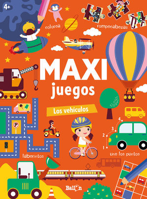 MAXI JUEGOS LOS VEHICULOS +4