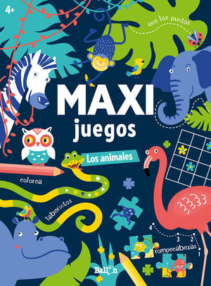 MAXI JUEGOS LOS ANIMALES +4