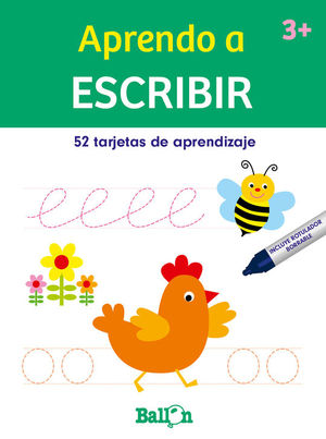 APRENDO A ESCRIBIR-TARJETAS BORRABLES