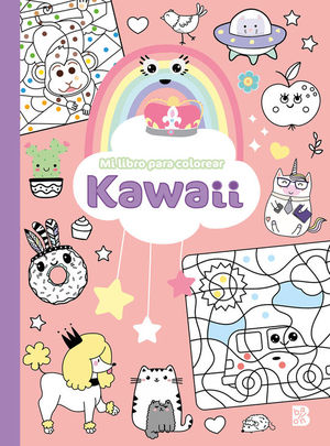 KAWAII MI LIBRO PARA COLOREAR
