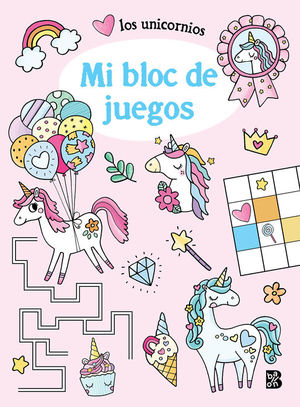 LOS UNICORNIOS. MI BLOC DE JUEGOS