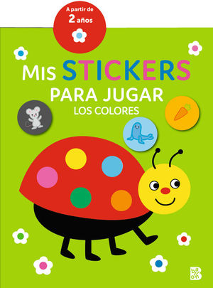 MIS STICKERS PARA JUGAR - LOS COLORES +2 AOS