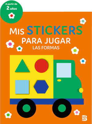 MIS STICKERS PARA JUGAR - LAS FORMAS +2 AOS