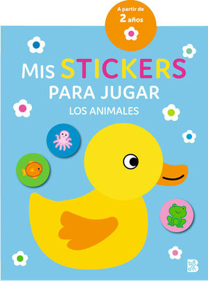 MIS STICKERS PARA JUGAR - LOS ANIMALES +2 AÑOS