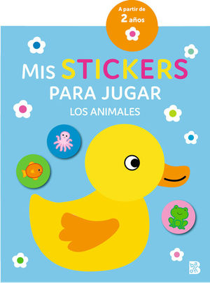 MIS STICKERS PARA JUGAR - LOS ANIMALES +2 AOS