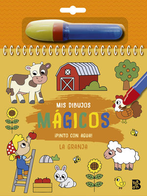 MIS DIBUJOS MAGICOS: PINTO CON AGUA - LA GRANJA