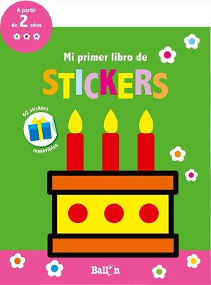 MI PRIMER LIBRO DE STICKERS - CUMPLEAOS