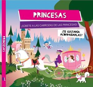 PRINCESAS (LIBRO + PUZLE DE CARRUAJE) +3 AOS