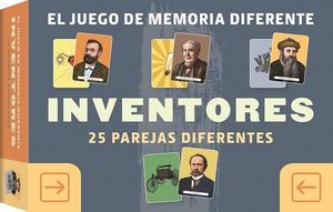 EL JUEGO DE MEMORIA DIFERENTE: INVENTORES. 25 PAREJAS DIFERENTES