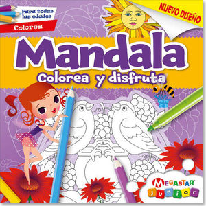 MANDALA JUNIOR COLOREA Y DISFRUTA 11