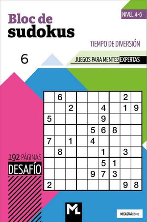 BLOC DE SUDOKUS DESAFIO 06