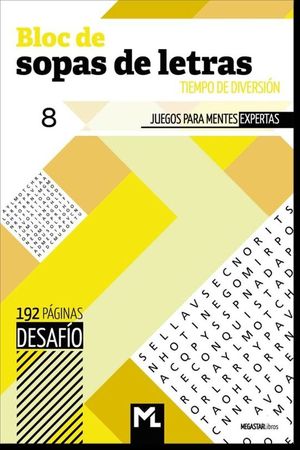 BLOC SOPAS DE LETRAS 8
