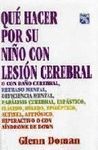 QUE HACER POR SU NI�O CON LESION CEREBRA