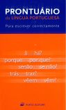 PRONTUARIO DA LINGUA PORTUGUESA